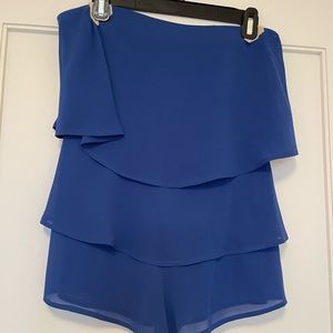 Super Down royal blue romper size small